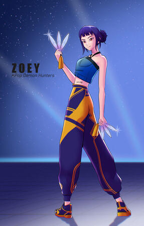 Zoey (from KPop Demon Hunters)